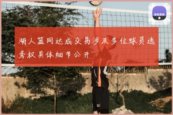 湖人篮网达成交易涉及多位球员选秀权具体细节公开